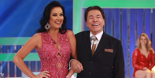 “Posso ver o seu conteúdo?”, dispara Silvio Santos para Helen Ganzarolli