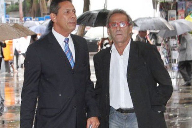 David Pereira e seu advogado Sylvio Guerra