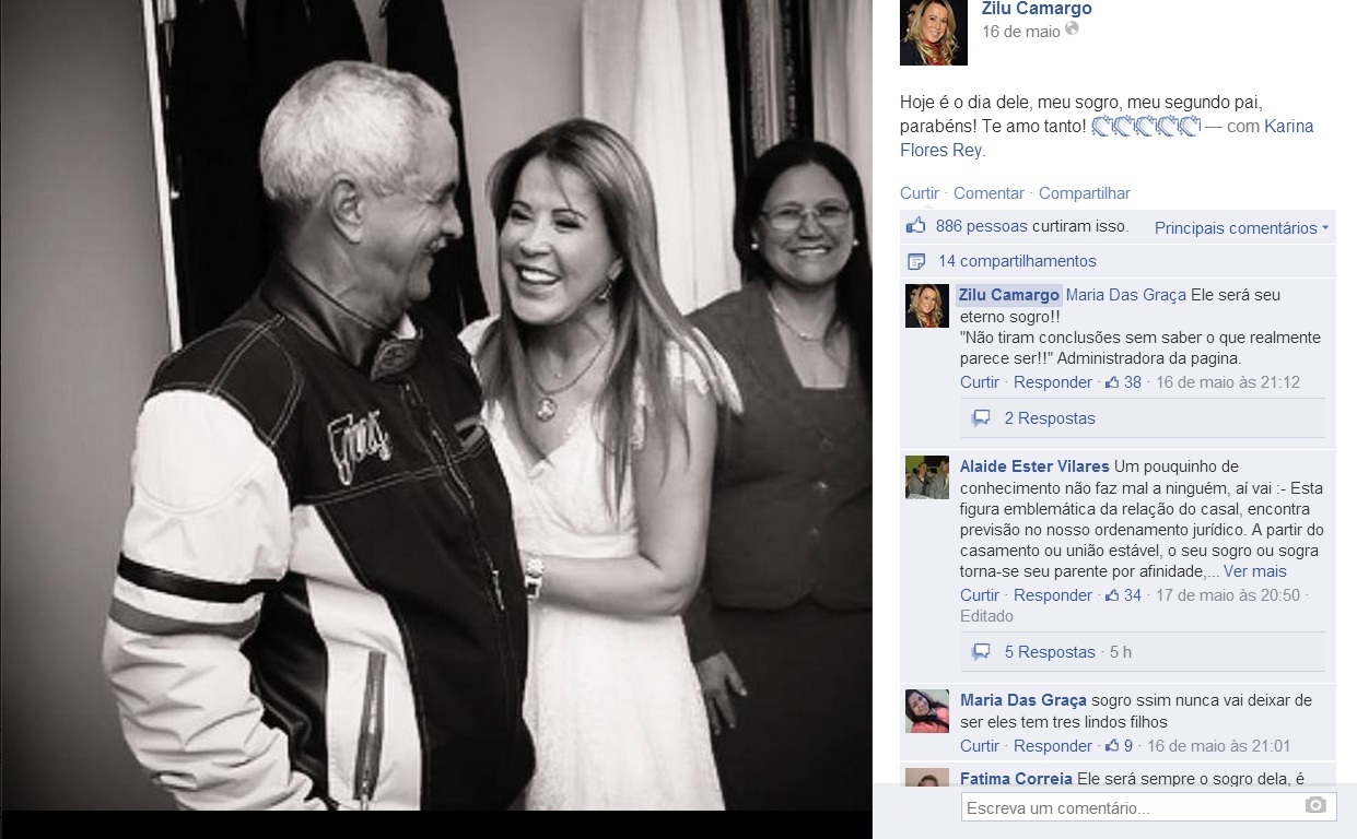 Zilu afirma que traiu Zezé Di Camargo e entrevista causa polêmica