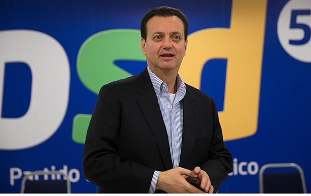 Kassab, um dos candidatos ao Senado.