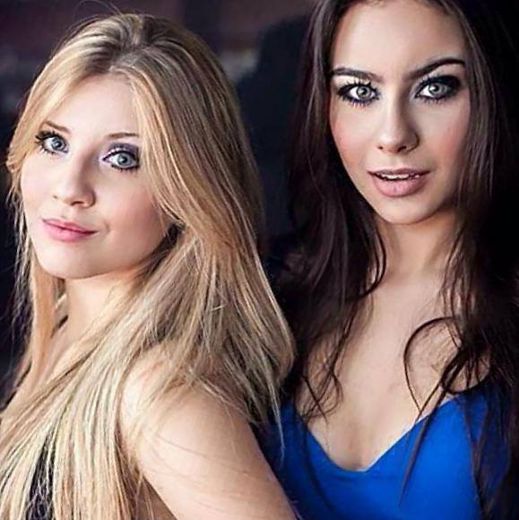 Carol e Giovana gravam covers na internet