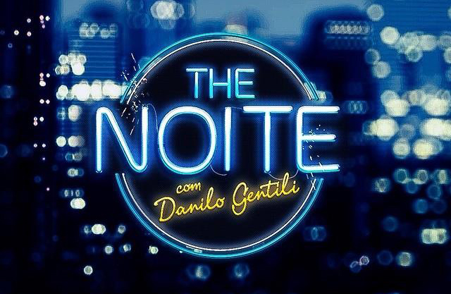 (Um dos principais produtos do SBT nas madrugadas, o programa “The Noite” com Danilo Gentili).