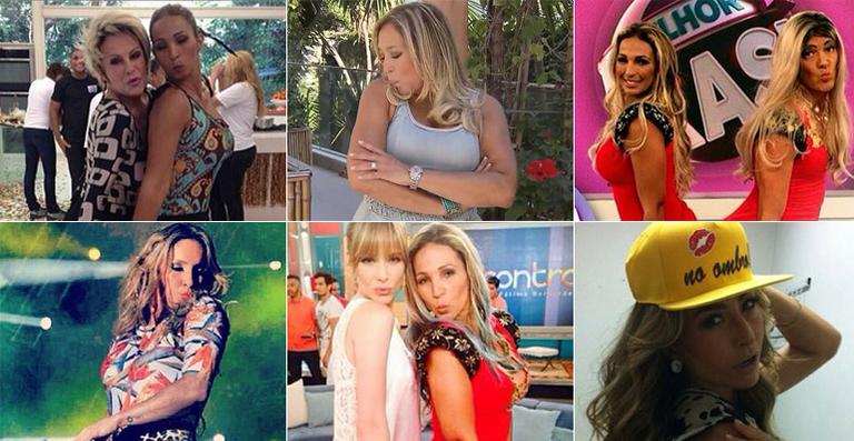 Vários famosos deram Beijinho no Ombro para homenagear a Popozuda (Reprodução: Internet)