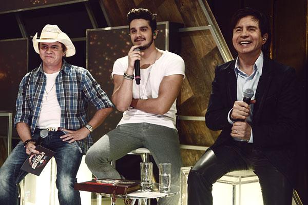 Luan Santana foi o convidado de estreia (Foto: Reprodução)