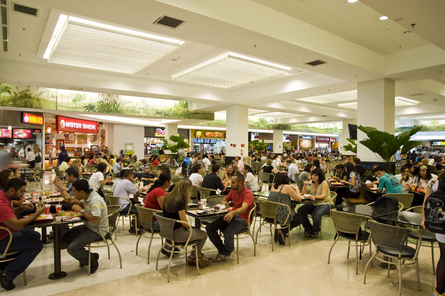 Coluna: Escolha do cardápio das praças de alimentação das emissoras de TV