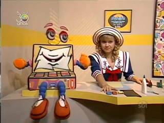 Eliana e o Flitz, seu amigo computador.