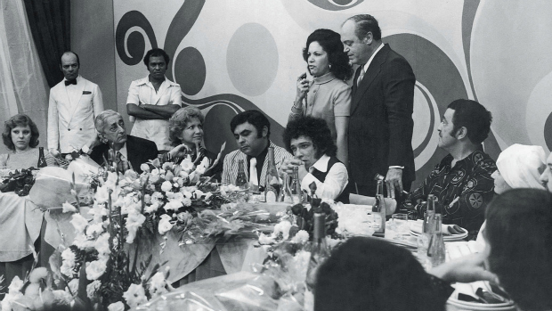 Lolita Rodrigues apresentava o Almoço com as Estrelas e Clube dos Artistas, na TV Tupi