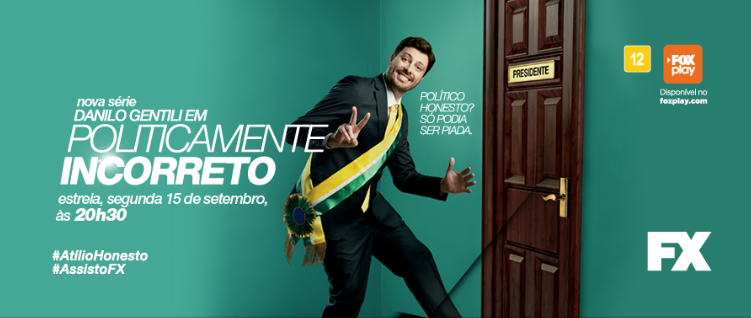 Cartaz de divulgação da série.