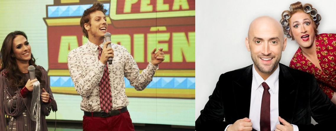 Tatá Werneck, Fábio Porchat e Paulo Gustavo