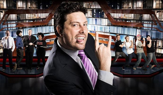 Danilo Gentili em pôster promocional do "Agora é Tarde", apresentador comandou por 3 anos a atração