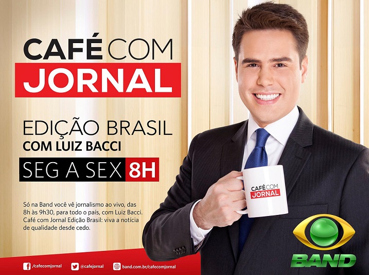 Band rescinde com Luiz Bacci e demite mais 50 funcionários