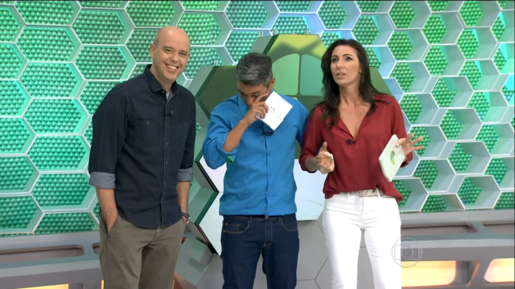Ivan Moré chora em despedida do “Esporte Espetacular”