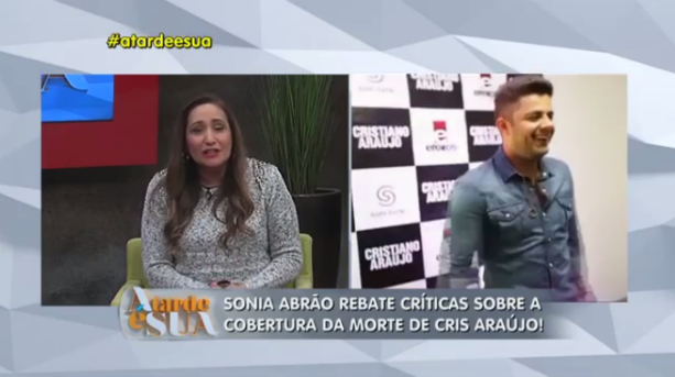 Sonia Abrão “metralha” colunistas após ser taxada de “sensacionalista”