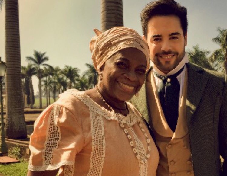 Confira novas imagens das gravações da novela “Escrava Mãe”