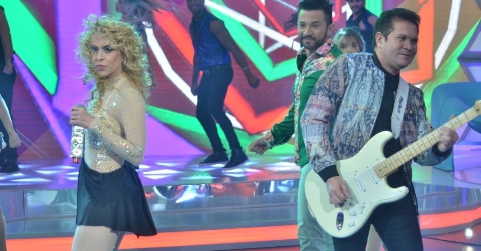 Gravação de programa na Record com banda Calypso é marcada por bate-boca