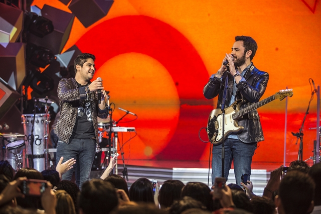 Jorge, da dupla com Mateus, não gosta de fanatismo de alguns fãs. Foto: Globo/Aline Massuca