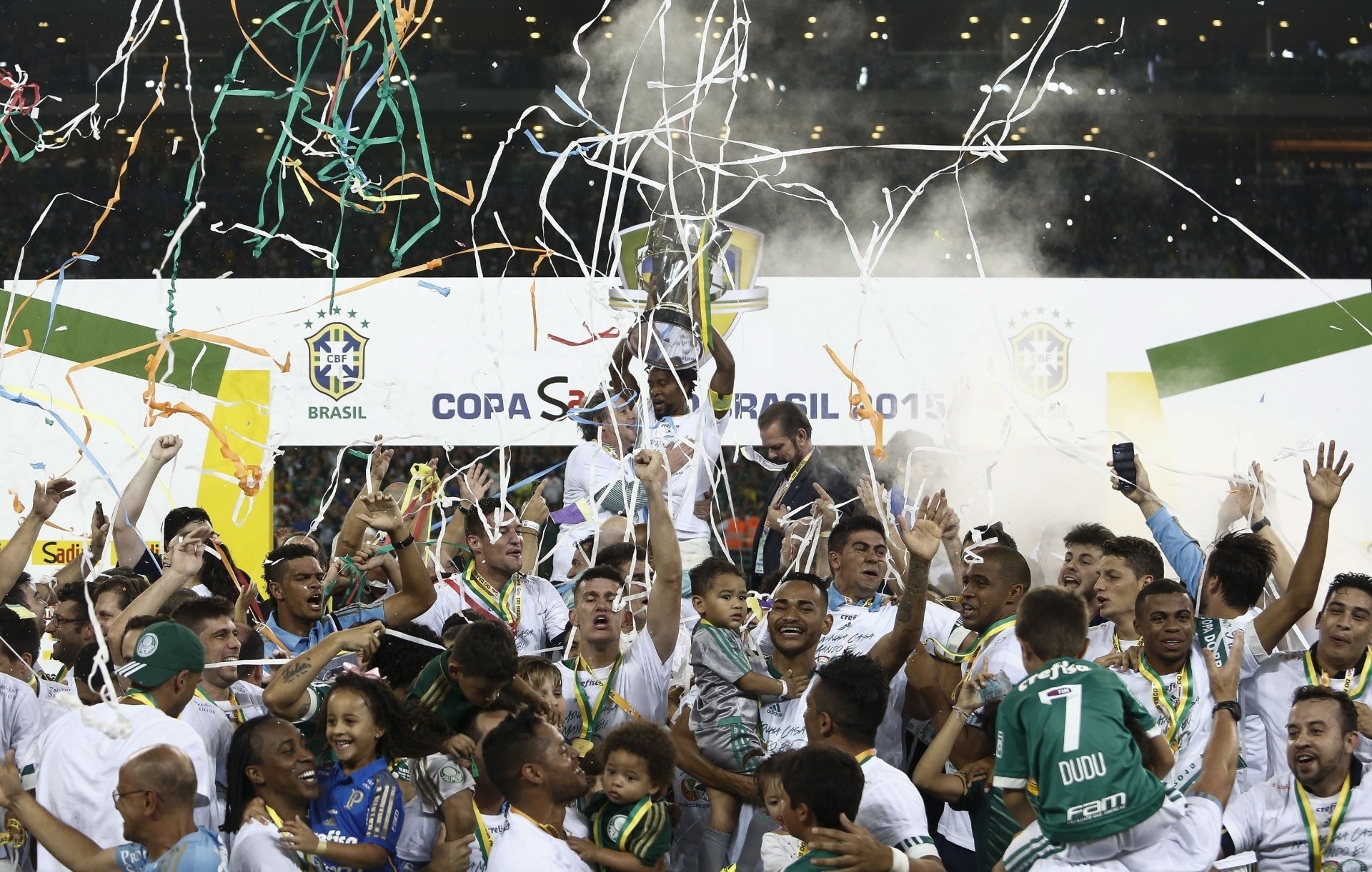 Palmeiras é o atual campeão da Copa do Brasil. Foto: Reprodução