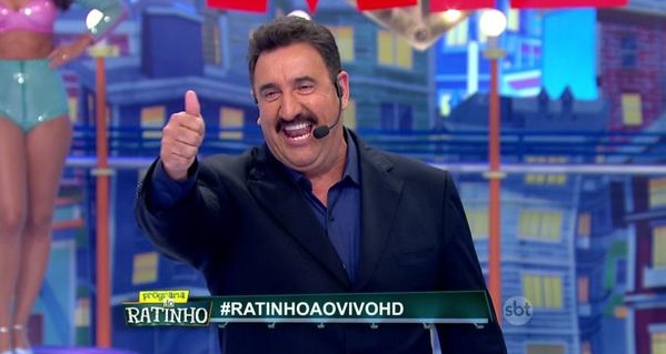 “Programa do Ratinho” atinge a liderança na prévia da última sexta-feira