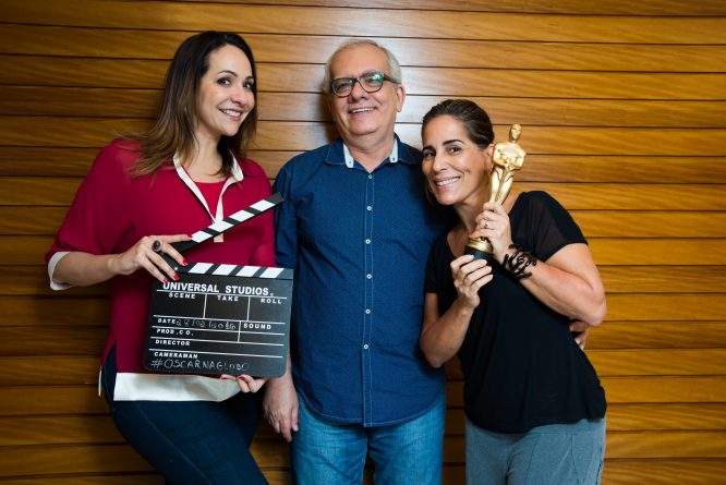 Globo transmite cerimônia de entrega do Oscar com participação da atriz Gloria Pires