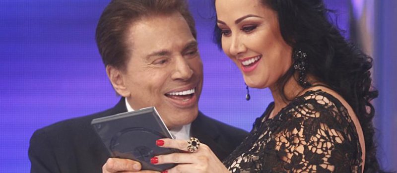 Silvio Santos brinca com Helen Ganzarolli sobre a sua opção sexual: “Dizem que você é sapatão”
