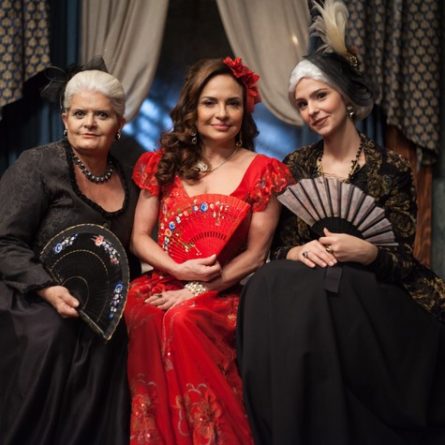Jussara Freire, Luiza Tomé e Karen Marinho serão inimigas em “Escrava Mãe”