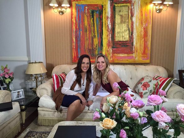 Eliana visita a casa de Silvia Abravanel neste domingo (3)