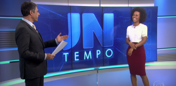 William Bonner erra o nome de Maju e imita Cebolinha no “Jornal Nacional”