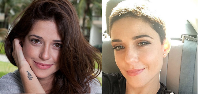 Atriz do SBT corta os cabelos para “Carinha de Anjo”