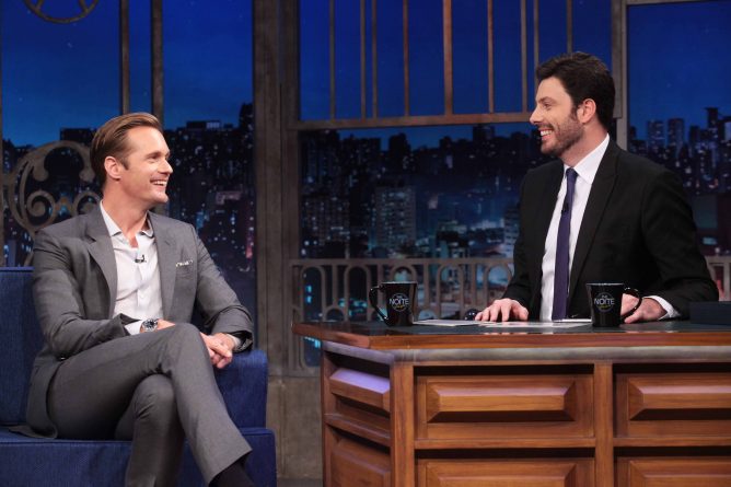 Danilo Gentili recebe o novo Tarzan, Alexander Skarsgård, no The Noite de hoje (19)