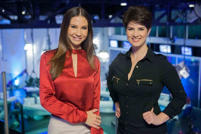 RedeTV! divulga data para os debates eleitorais; Mariana Godoy e Amanda Klein mediarão