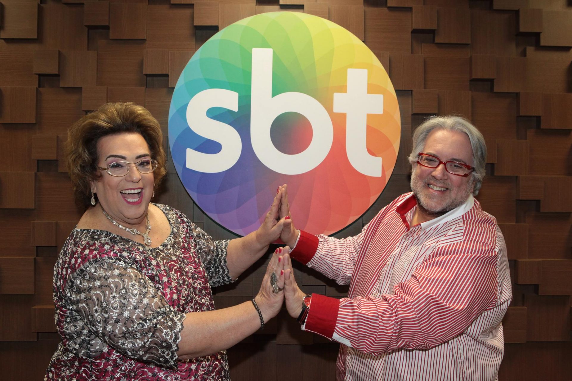 Leão Lobo e Mamma Bruschetta no SBT - Foto Leonardo Nones (7)