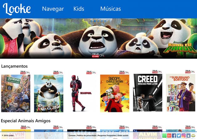 Filmes do Telecine On chegam ao serviço brasileiro de streaming Looke