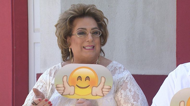Mama Bruschetta conta toda a verdade sobre sua vinda para o SBT no “Domingo Legal”