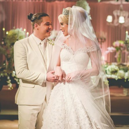 Saiba quanto custou o vestido de noiva de Thyane Dantas, mulher de Wesley Safadão