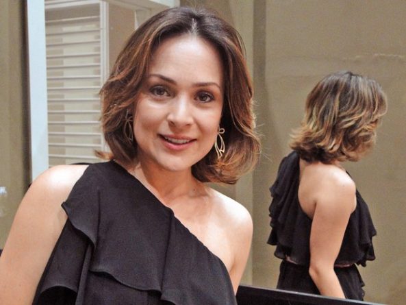 Gabriela Duarte encerra participação nas gravações de “A Lei do Amor”