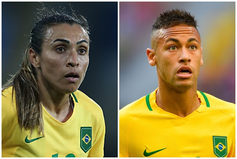 Neymar fica irritado após ser comparado com Marta!