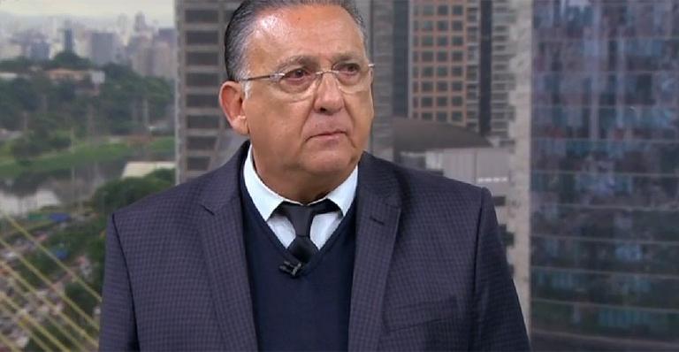 Emocionado, Galvão Bueno diz que não irá narrar partidas de futebol neste ano