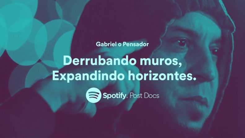 BIS fecha parceria com Spotify e exibe “Gabriel o Pensador: Derrubando muros, Expandindo horizontes”