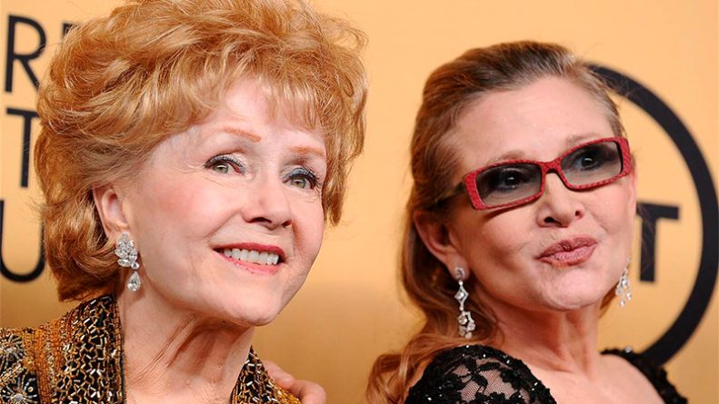Atriz Debbie Reynolds morre um dia após filha Carrie Fisher