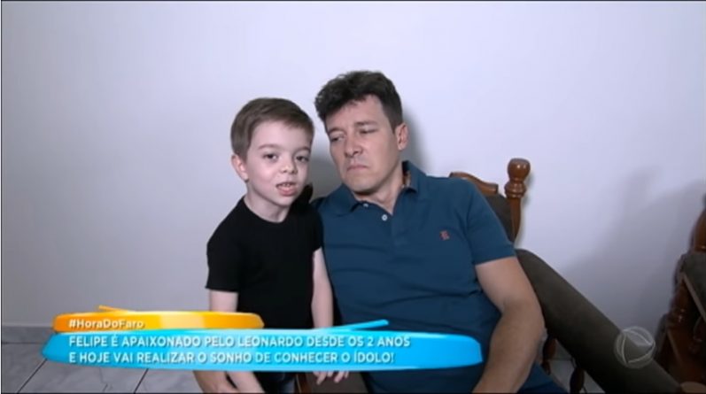 Assessora de Leonardo fala sobre farsa no programa de Rodrigo Faro; Imagens foram cortadas