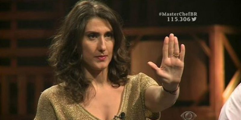 Paola Carosella revela se já transou com participante do “Masterchef Brasil”
