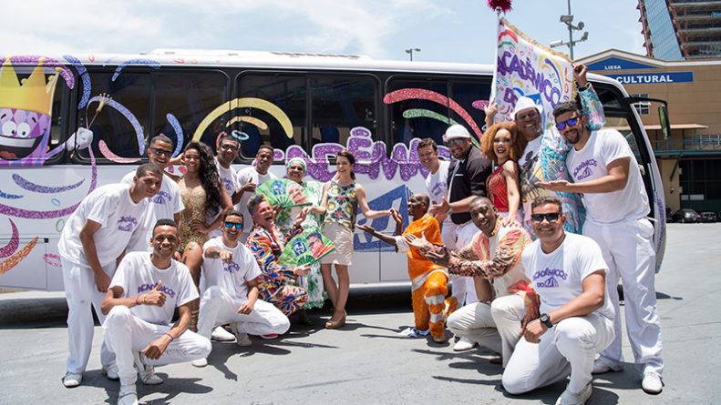 “RJTV”: Escola de samba “Acadêmicos do RJ” começa a ganhar forma