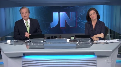 Chico Pinheiro termina o “Jornal Nacional” de forma inusitada e internautas aplaudem