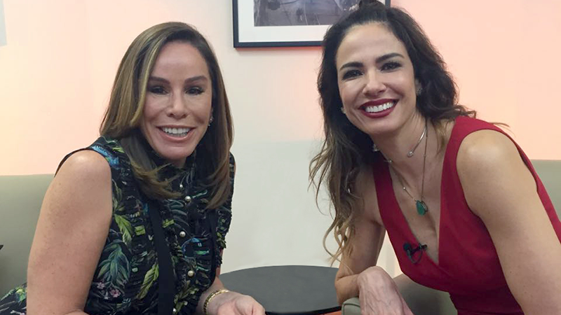 Luciana Gimenez entrevista com exclusividade Melissa Rivers