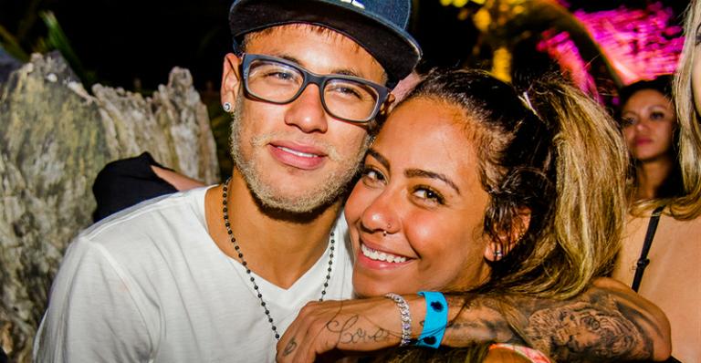 Irmã de Neymar causa com nova tatuagem