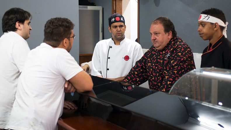 Erick Jacquin ajuda restaurante japonês no próximo “Pesadelo na Cozinha”