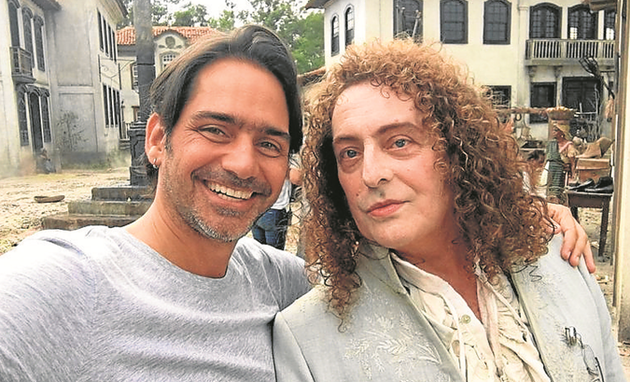 Ator de “Novo Mundo” demora dez horas na preparação para as gravações