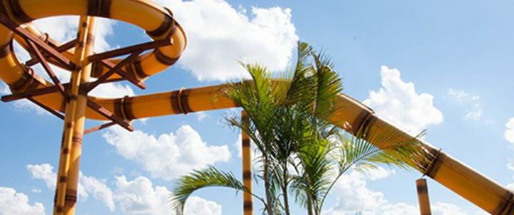 Quer adrenalina? Conheça o toboágua Xicara Maluca, a partir das 19h40, no TV Thermas dos Laranjais
