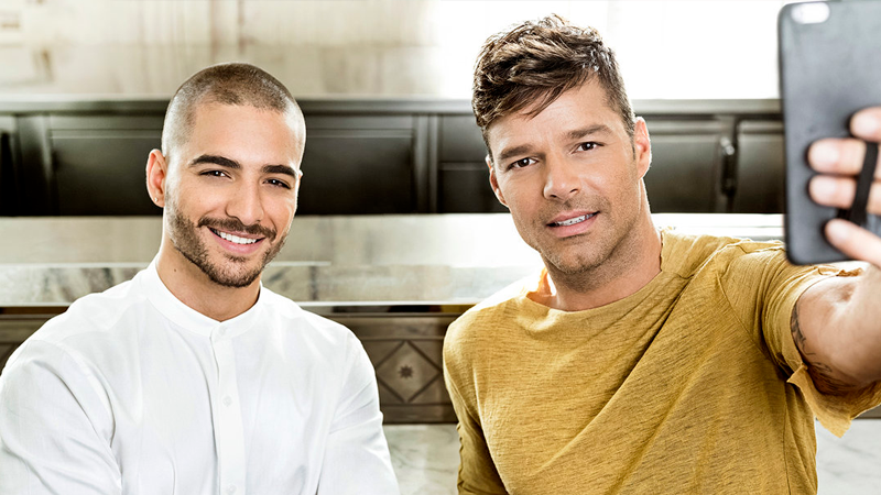Cantor Maluma desmente vídeo comprometedor com Ricky Martin