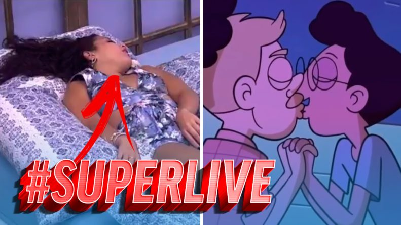 Emilly enche a cara e passa mal, Beijo Gay da Disney e mais na SUPER LIVE!
